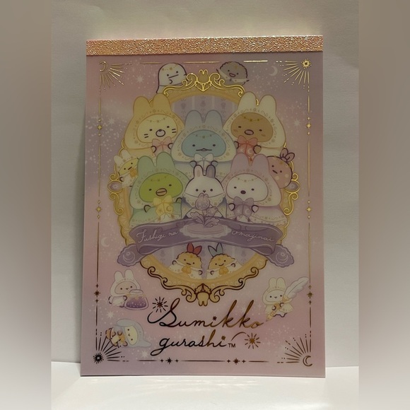 Sumikko Gurashi Mysterious Rabbit Themed Memo
Pad - Picture 1 of 6